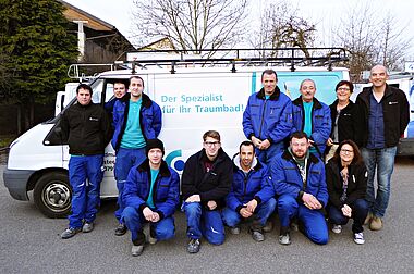 Unser Windmüller "schöne Bäder"-Team